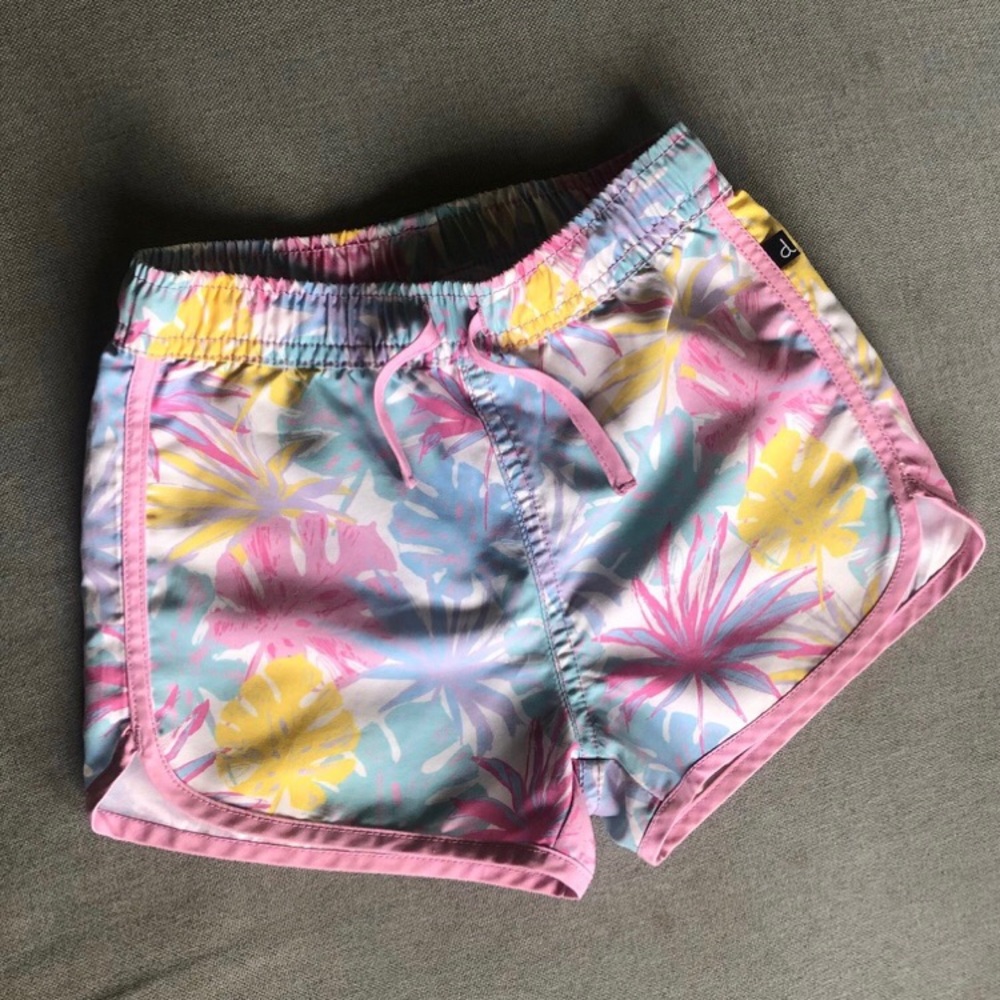 Deux par Deux Girls Swim Boardshorts size 4T
